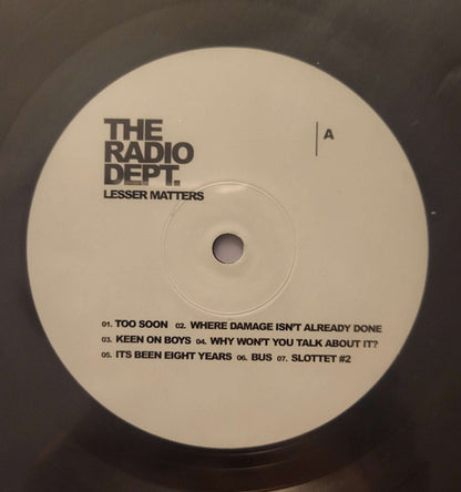 The Radio Dept. : Lesser Matters (LP, Album, RE)