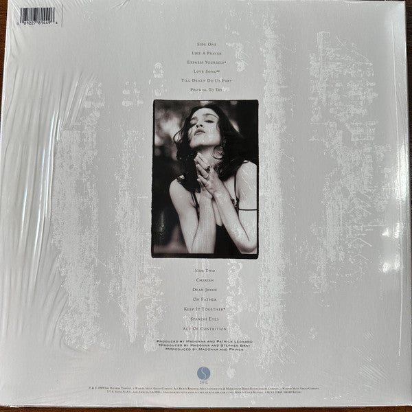Madonna : Like A Prayer (LP, Album, Ltd, RE, Sil)