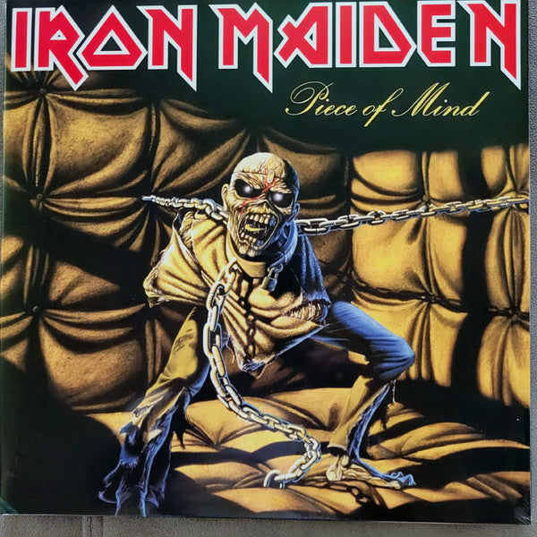 Iron Maiden : Piece Of Mind (LP, Album, RE, RM)