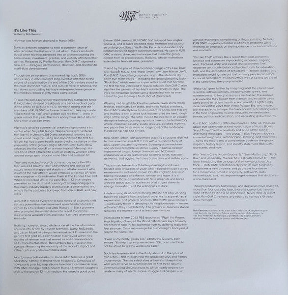 Run-DMC : Run-D.M.C. (LP, Album, Ltd, Num, RE, RM, 180)