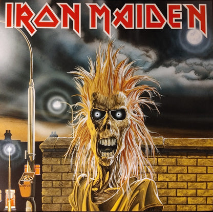 Iron Maiden : Iron Maiden (LP, Album, RE, RM)