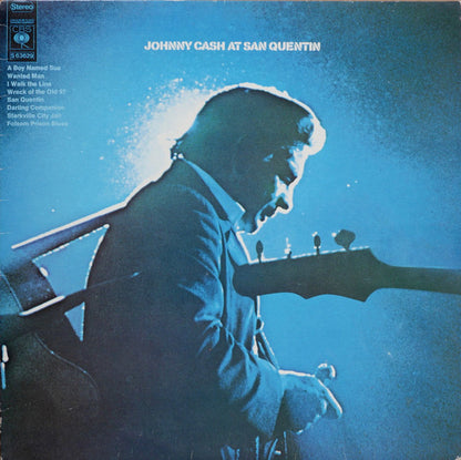 Johnny Cash : Johnny Cash At San Quentin (LP, Album, RE)