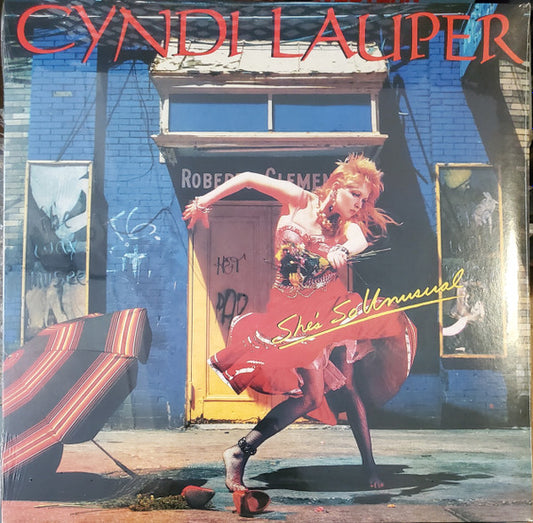 Cyndi Lauper : She's So Unusual (LP, Album, RE)