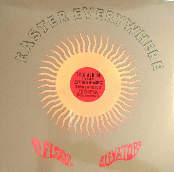 13th Floor Elevators : Easter Everywhere  (LP, Album, RE, RM, Hal)