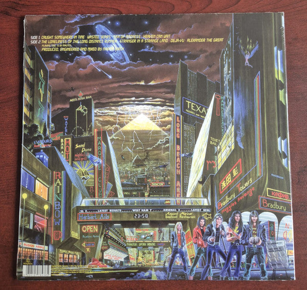 Iron Maiden : Somewhere in Time  (LP, Album, RE, RM)