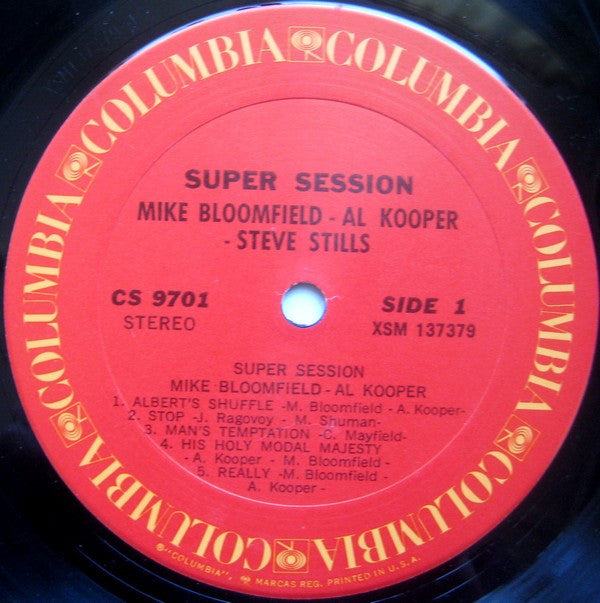 Mike Bloomfield / Al Kooper / Stephen Stills : Super Session (LP, Album, RE, Ter)