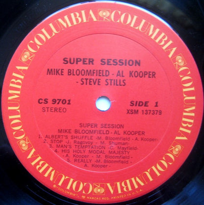 Mike Bloomfield / Al Kooper / Stephen Stills : Super Session (LP, Album, RE, Ter)