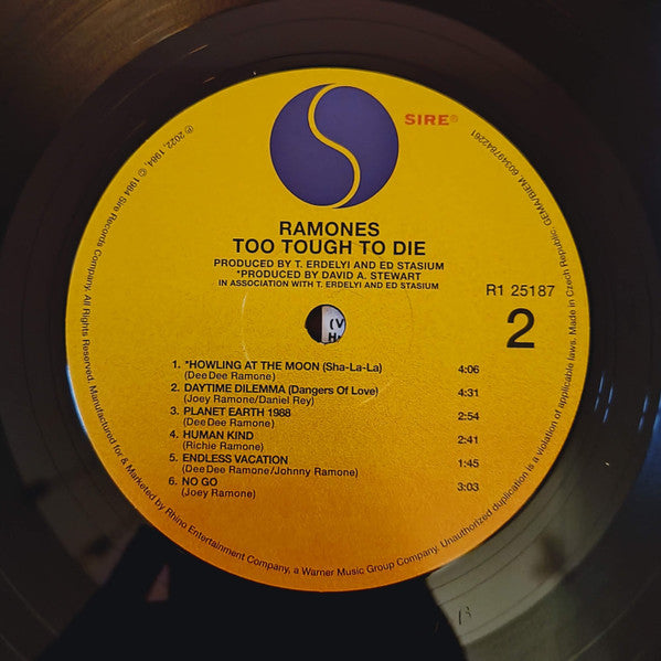 Ramones : Too Tough To Die (LP, Album, RE)