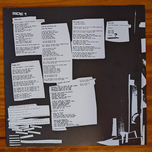 Ramones : Too Tough To Die (LP, Album, RE)