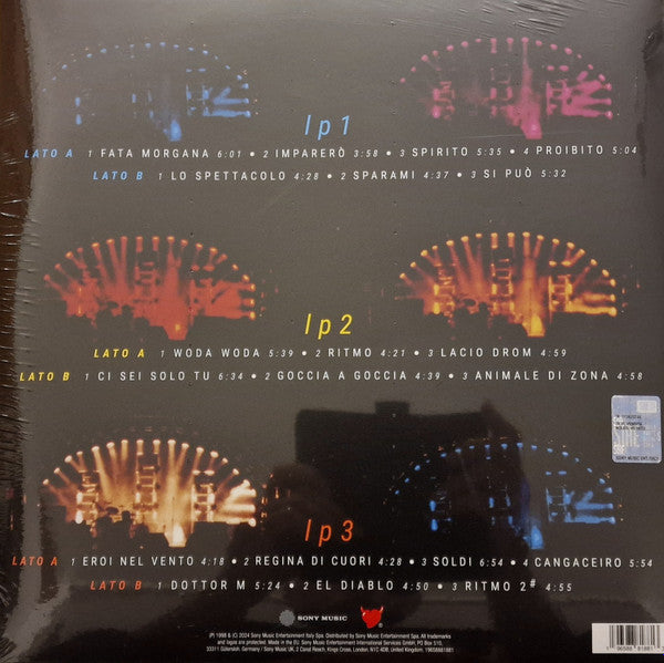 Litfiba : Croce E Delizia Live (3xLP, RE)