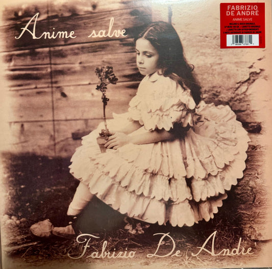 Fabrizio De André : Anime Salve (LP, Album, RE, RM, 180)