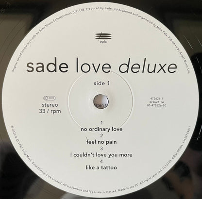 Sade : Love Deluxe (LP, Album, RE, RM, Hal)