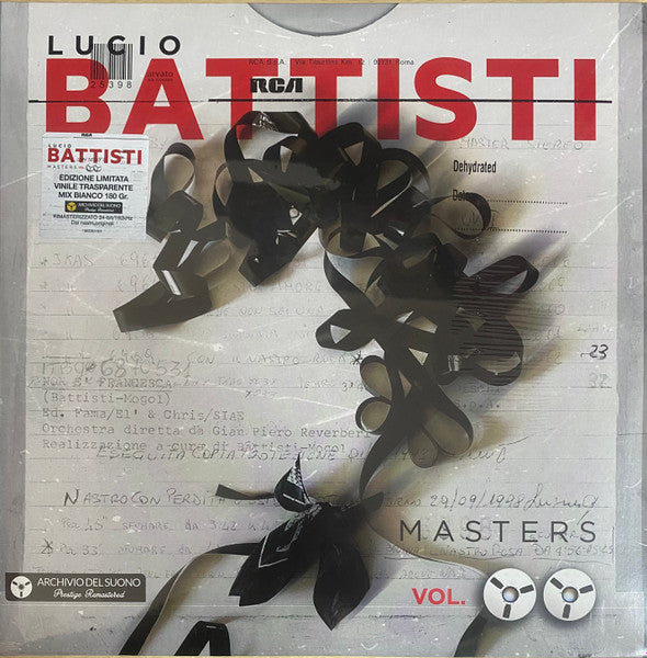 Lucio Battisti : Masters Vol.2 (3xLP, Ltd, Vin)