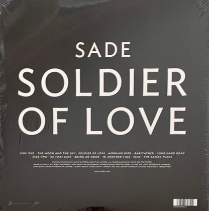 Sade : Soldier Of Love (LP, Album, RE, Gat)