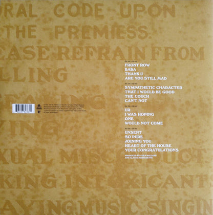 Alanis Morissette : Supposed Former Infatuation Junkie (2xLP, Album, Ltd, RE, Tha)