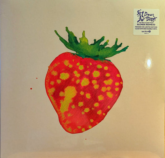 Blonde Redhead : Sit Down for Dinner (LP, Ltd, RP, Red)