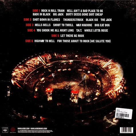 AC/DC : Live At River Plate (3xLP, Album, Ltd, RE, S/Edition, Gol)