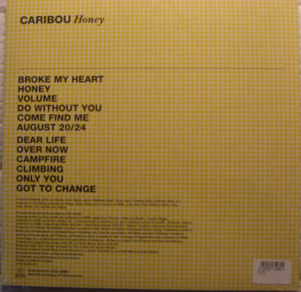 Caribou : Honey (LP, Album)