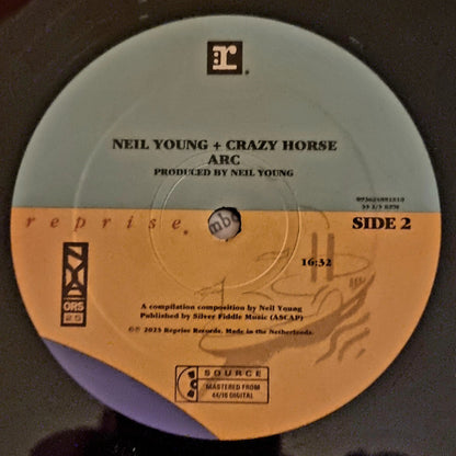 Neil Young & Crazy Horse : Arc (LP, Album, RE)