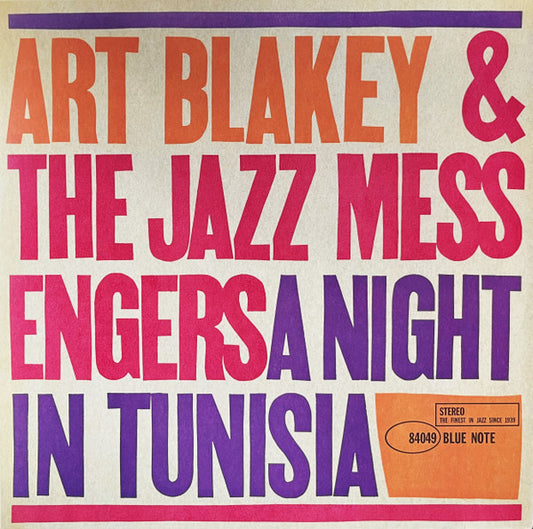 Art Blakey & The Jazz Messengers : A Night In Tunisia (LP, Album, RE, 180)