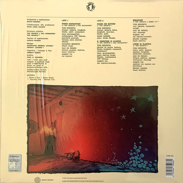 Toni Esposito* : Toni Esposito (LP, Ltd, RE, 180)