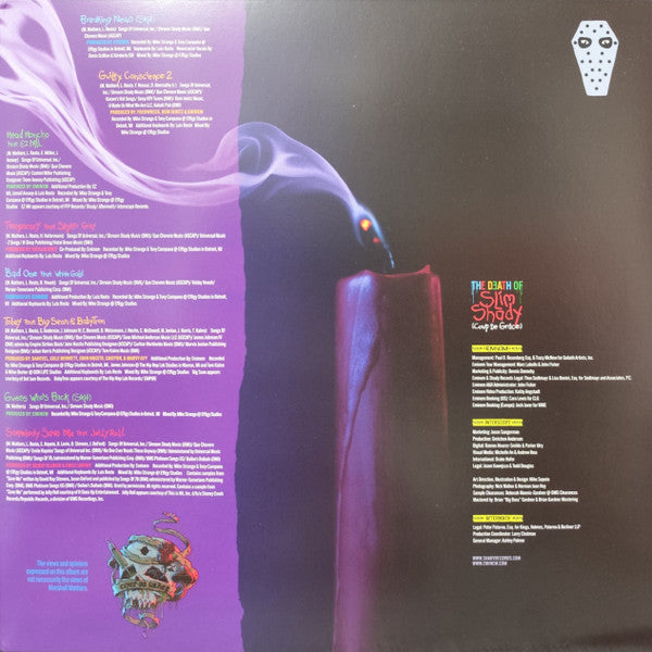 Eminem : The Death Of Slim Shady (Coup De Grâce) (LP, Red + LP, Blu + Album, Ltd)