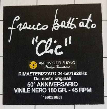 Franco Battiato : Clic (LP, Album, RM, 50t)