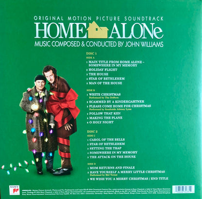 John Williams (4) : Home Alone (Original Motion Picture Soundtrack) (Album, RE, RM + LP, Red + LP, Gol)