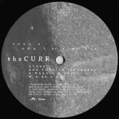 The Cure : Songs Of A Lost World (LP, Album, 180)
