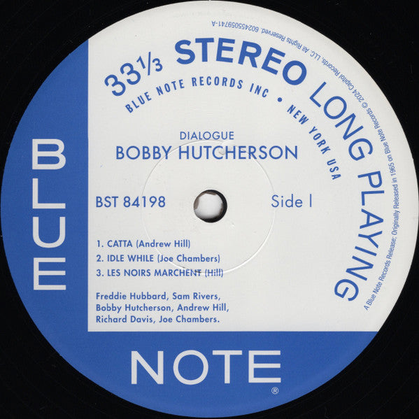 Bobby Hutcherson : Dialogue (LP, Album, RE, 180)