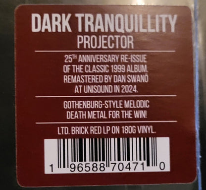 Dark Tranquillity : Projector (LP, Album, Ltd, RE, RM, Red)