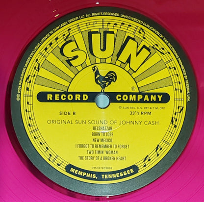 Johnny Cash : Original Sun Sound Of Johnny Cash (LP, Album, RE, RM, Tra)