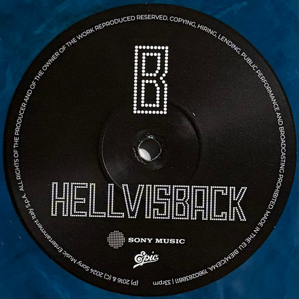 Salmo (2) : Hellvisback (LP, Album, Ltd, Num, RE, S/Edition, Blu)