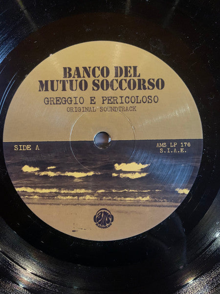 Banco Del Mutuo Soccorso : Greggio E Pericoloso (Original Soundtrack) (LP, Album, Ltd)