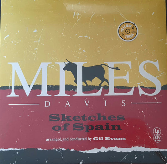 Miles Davis : Sketches Of Spain (LP, Album, RE, Yel)