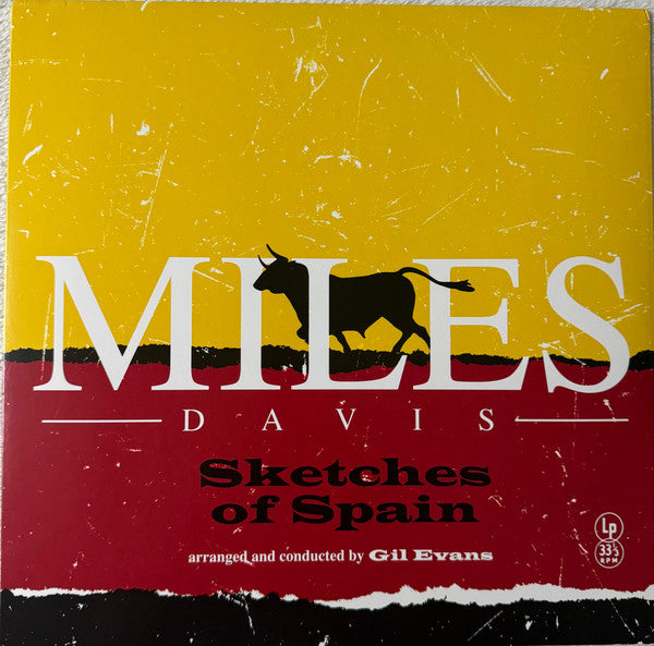 Miles Davis : Sketches Of Spain (LP, Album, RE, Yel)