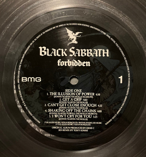 Black Sabbath : Forbidden (LP, Album, Ltd, RE, RM, Ult)