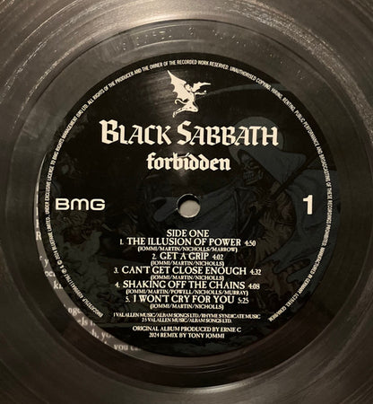 Black Sabbath : Forbidden (LP, Album, Ltd, RE, RM, Ult)