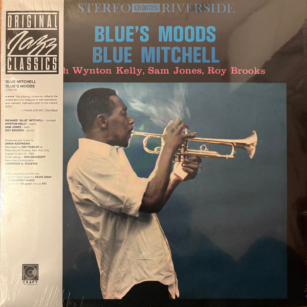 Blue Mitchell : Blue's Moods (LP, Album, RE, RM, 180)