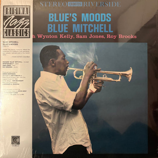 Blue Mitchell : Blue's Moods (LP, Album, RE, RM, 180)