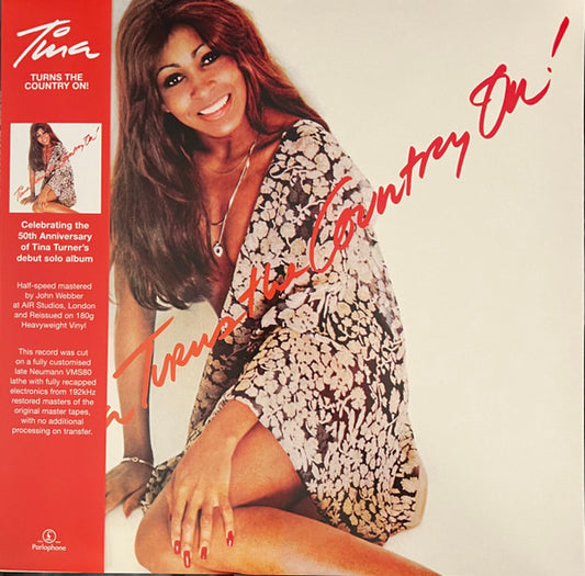 Tina Turner : Tina Turns The Country On! (LP, Album, RE, RM)