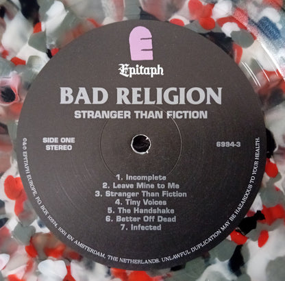 Bad Religion : Stranger Than Fiction (LP, Album, Ltd, RE, Cle)