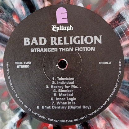 Bad Religion : Stranger Than Fiction (LP, Album, Ltd, RE, Cle)
