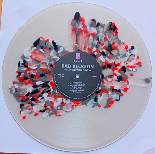 Bad Religion : Stranger Than Fiction (LP, Album, Ltd, RE, Cle)
