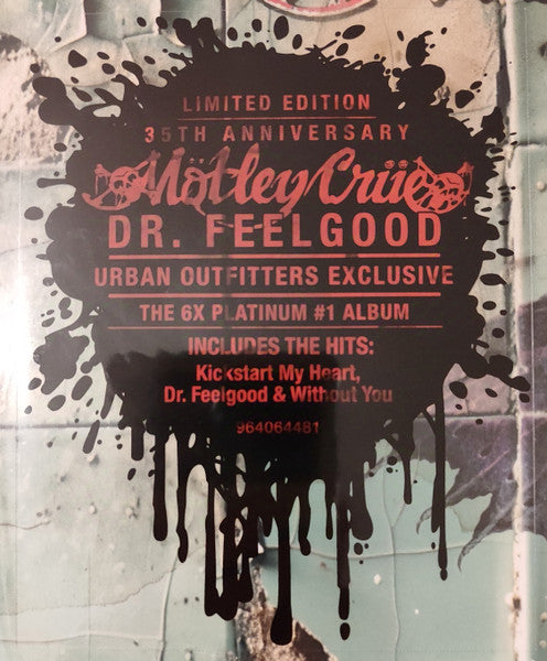 Mötley Crüe : Dr. Feelgood (LP, Album, Ltd, RE, Gho)