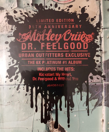 Mötley Crüe : Dr. Feelgood (LP, Album, Ltd, RE, Gho)