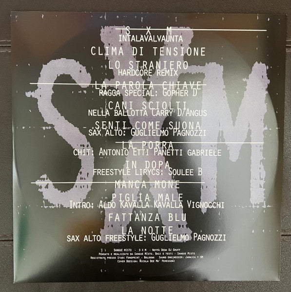 Sangue Misto : SXM (2xLP, Album, Ltd, Num, RE, 30t)