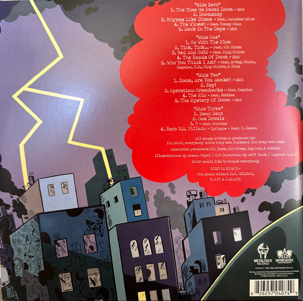 MF Doom : Operation: Doomsday (2xLP, Album, RSD, RE, Alt)