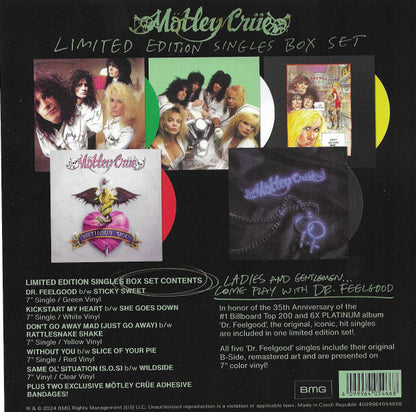 Mötley Crüe : Dr. Feelgood - The Singles Box Set (Box, RSD, Comp, Ltd + 7", Single, RE, Gre + 7", Si)