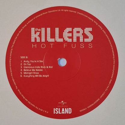 The Killers : Hot Fuss (LP, Album, Ltd, RE, RP, Whi)